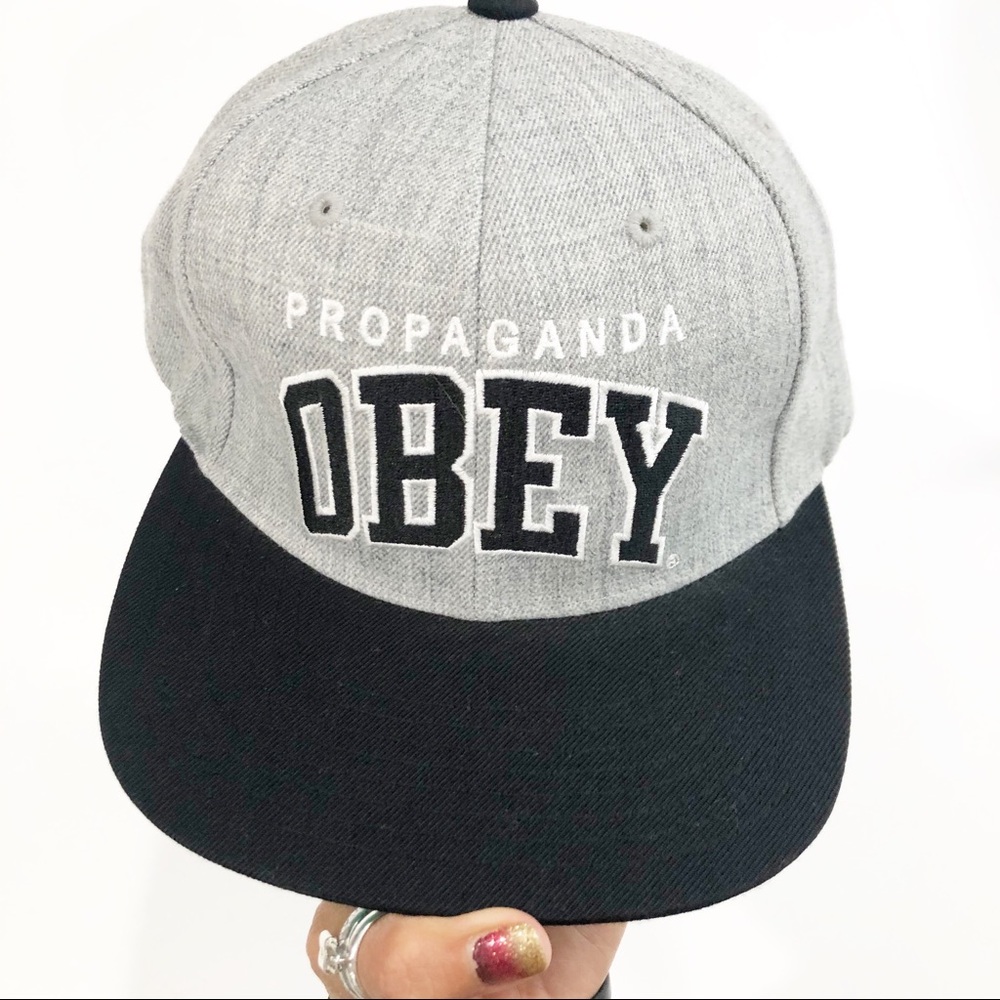 Obey Propaganda Snapback Hat OSFA